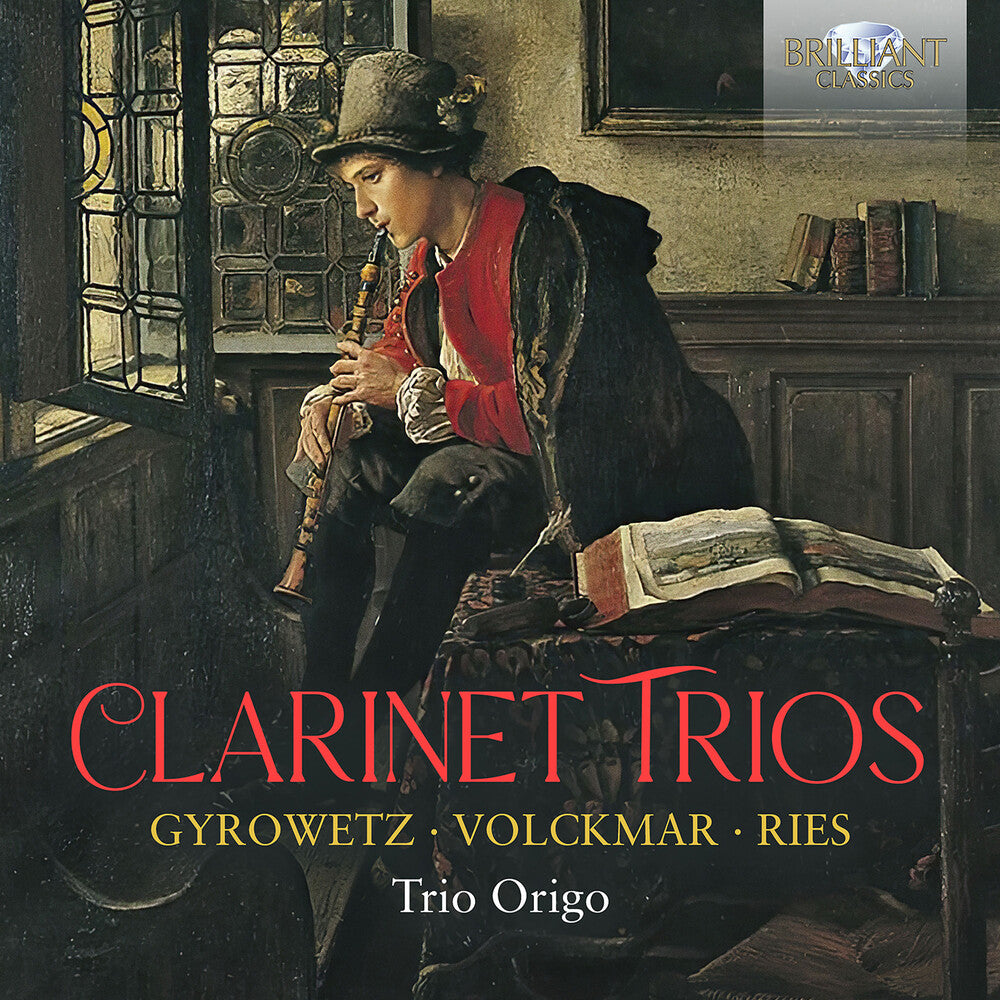 the album cover for Trio Origo - Gyrowetz Volckmar Ries: Clarinet Trios