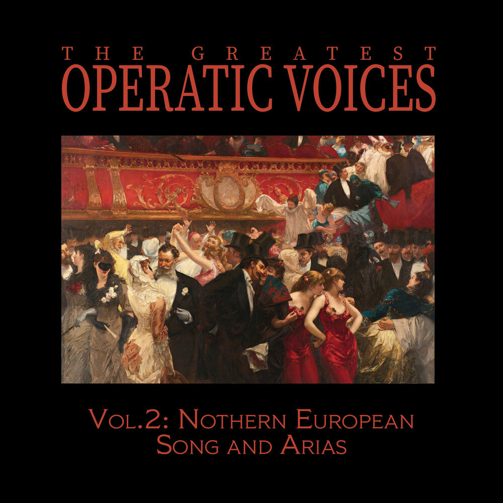 the album cover for Greatest Operatic Voices - Vol. 2: Northern European Song & Arias (Mod)