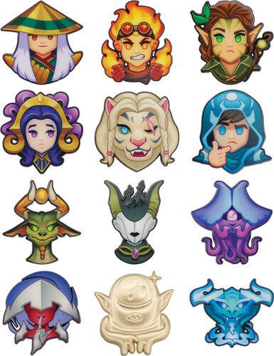 Magic The Gathering Mystery Pins 12ct Display - Magic The Gathering Mystery Pins 12ct Display - Collectibles