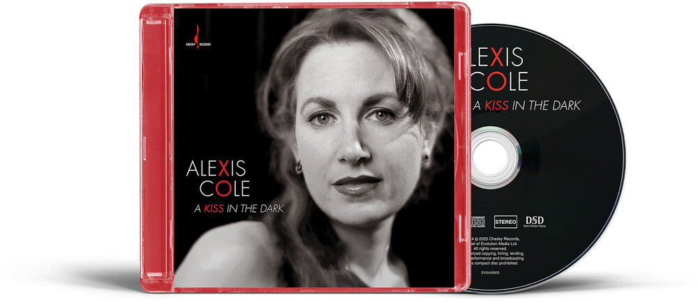 the album cover for Alexis Cole - Kiss In The Dark (Hybr)
