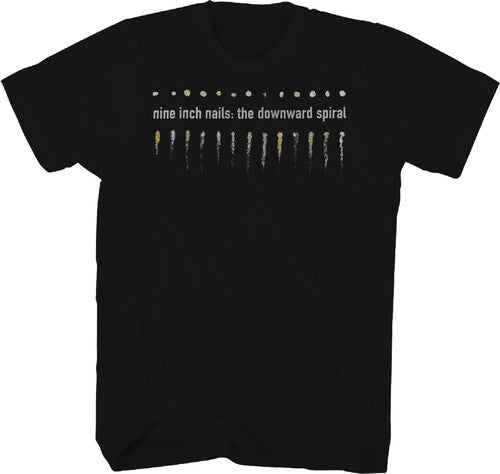 Nine Inch Nails Downward Spiral Tshirt 1xl Black - Nine Inch Nails Downward Spiral Tshirt 1xl Black - Apparel