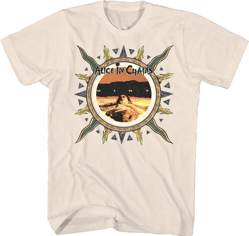 Alice In Chains Dirt Sun Vintage Tshirt Sml Nat - Alice In Chains Dirt Sun Vintage Tshirt Sml Nat - Apparel