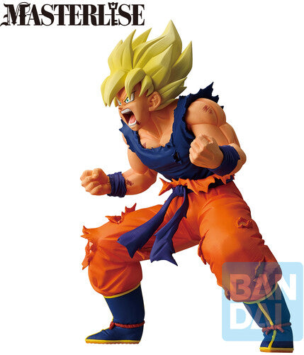 Dragon Ball Z Goku Battle Of Saiyan Masterlise Fig - Dragon Ball Z Goku Battle Of Saiyan Masterlise Fig - Collectibles