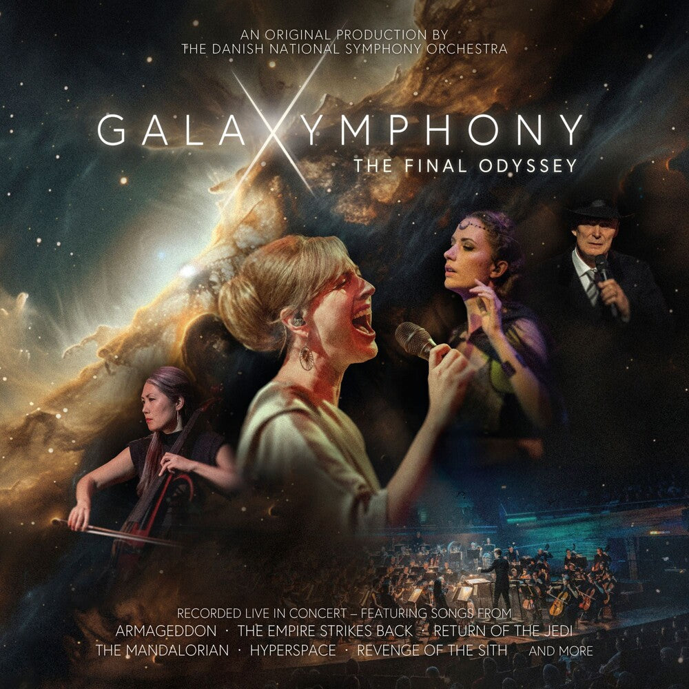 the album cover for Danish National Symphony Orchestra - Galaxymphony - The Final Odyssey