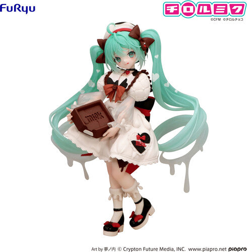Trio-try-it Hatsune Miku X Tirol Choco Milk Statue - Trio-try-it Hatsune Miku X Tirol Choco Milk Statue - Collectibles