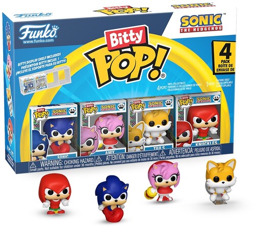 Bitty Pop Sonic - Bitty Pop Sonic Sonic 4pack - Collectibles
