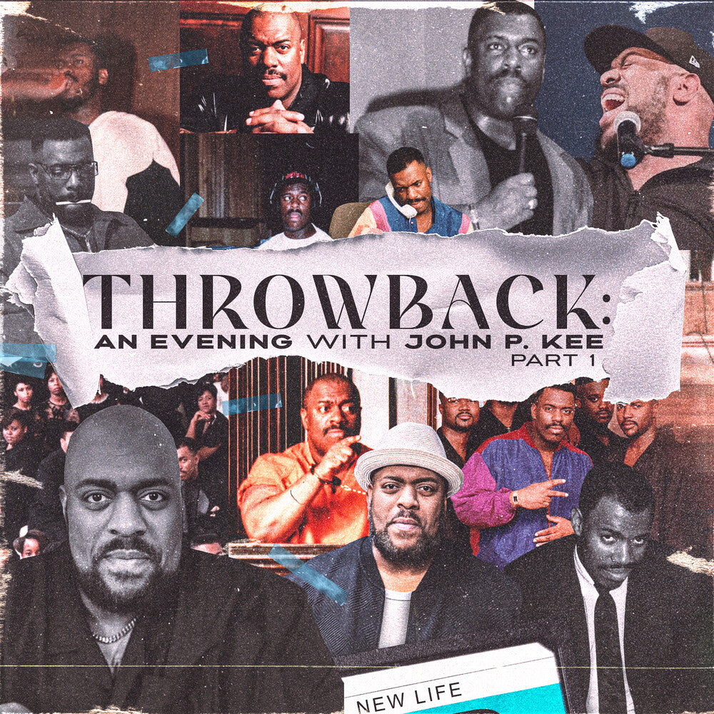 the album cover for John Kee P - Throwback: An Evening With John P Kee Pt 1