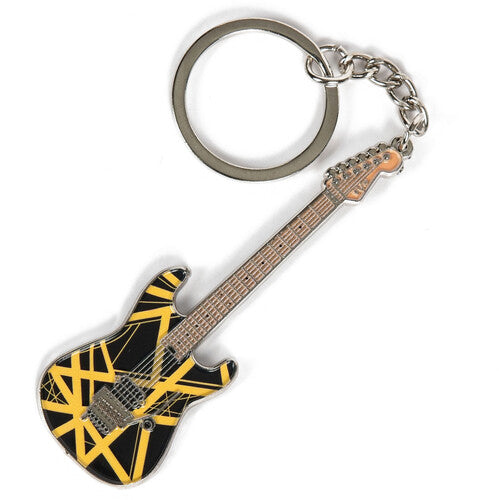 Evh - Black & Yellow Bumblebee Guitar Keychain - Evh - Black & Yellow Bumblebee Guitar Keychain - Novelties