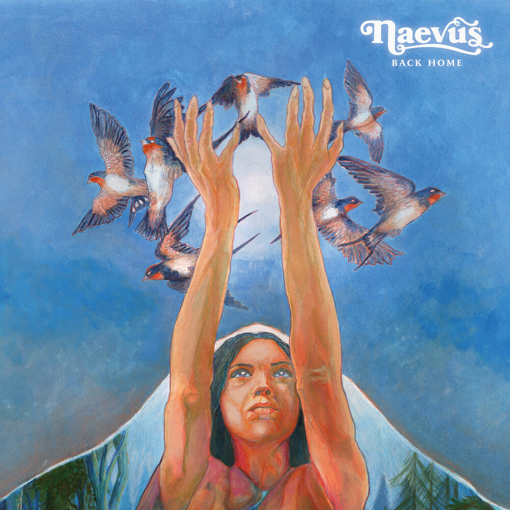 the album cover for Naevus - Back Home