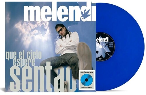 Melendi - Que El Cielo Espere Sentao - Blue Vinyl - Vinyl Record