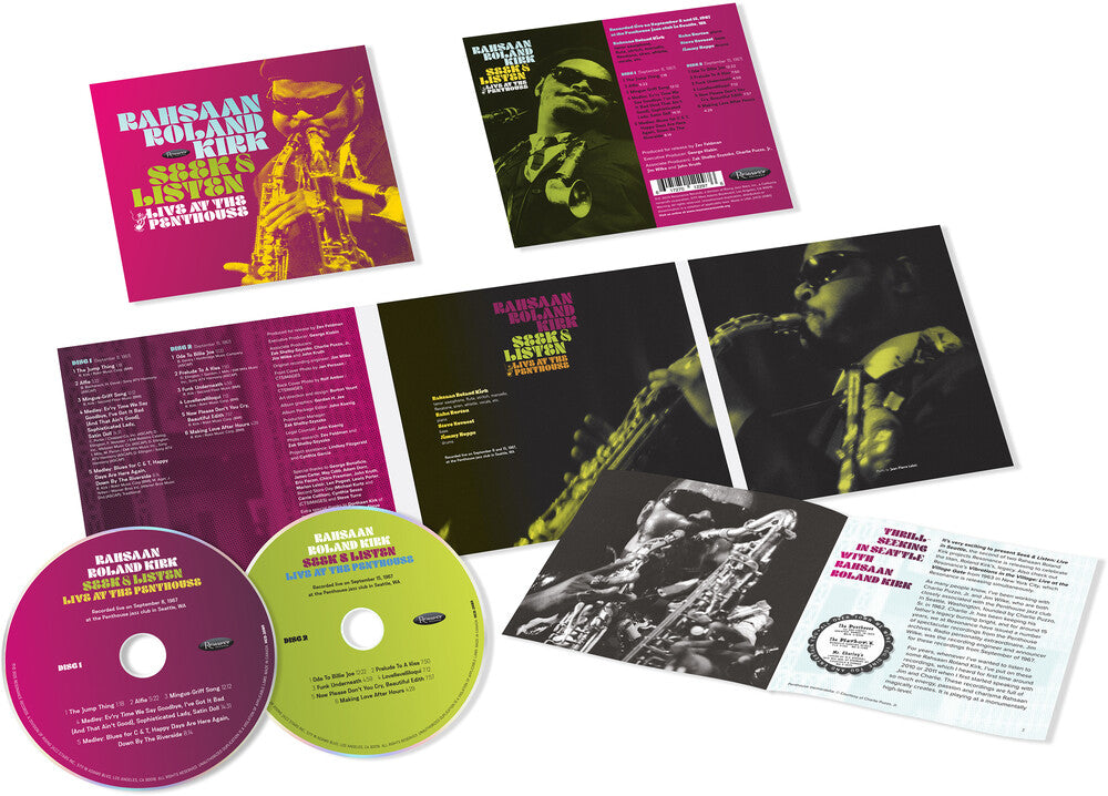 Seek & Listen: Live At The Penthouse Music CD