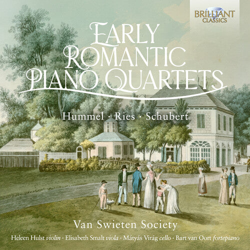 Van Swieten Society - Early Romantic Pno Quartets By Hummel Ries & - Music CD