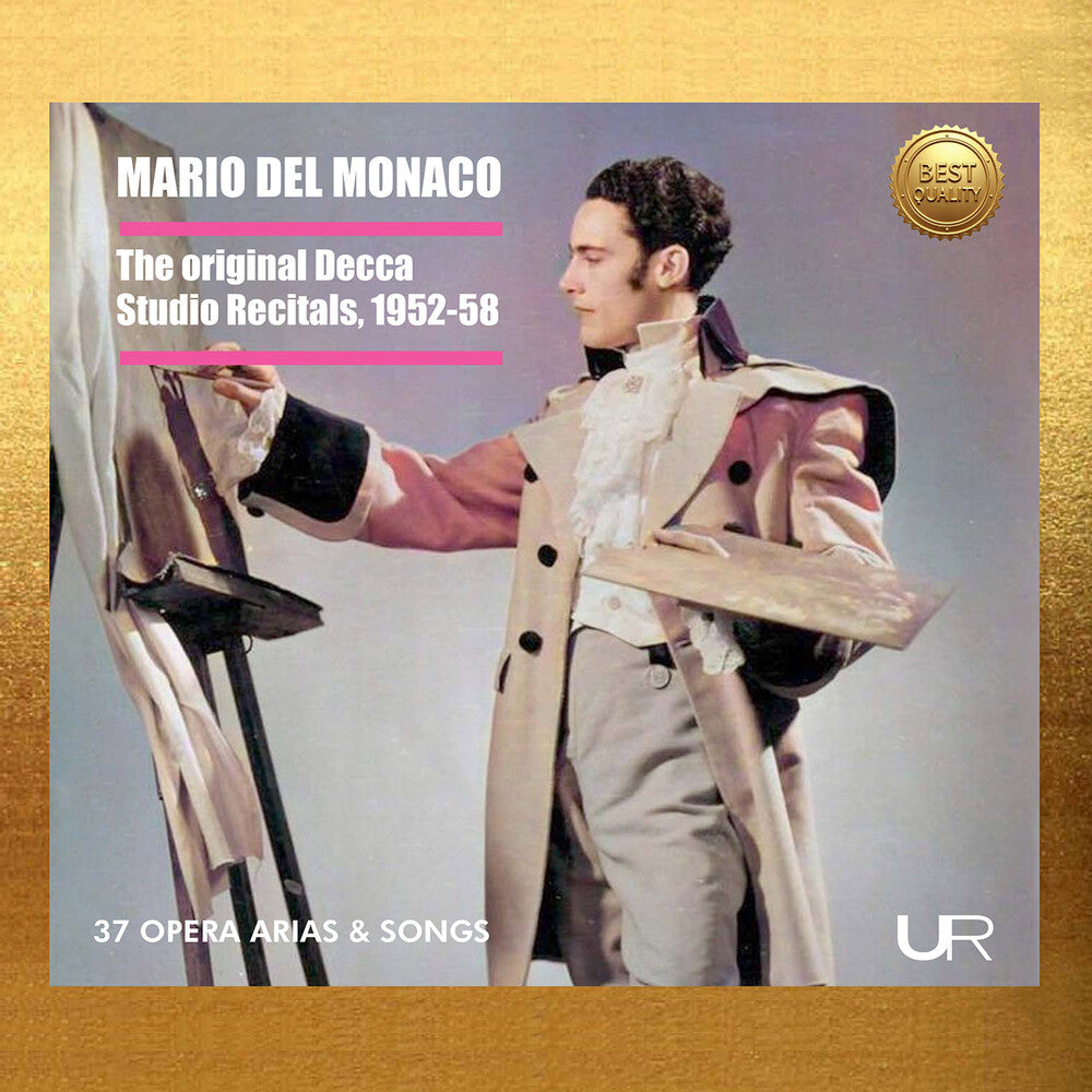 Mario Del Monaco: Original Decca Studio Recitals 1 Music CD
