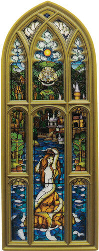 Harry Potter Mermaid Stained Glass Resin Plaque - Harry Potter Mermaid Stained Glass Resin Plaque - Collectibles