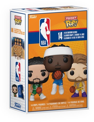 Pocket Pop Countdown Calendar Nba - Pocket Pop Countdown Calendar Nba S1 14 Day - Collectibles