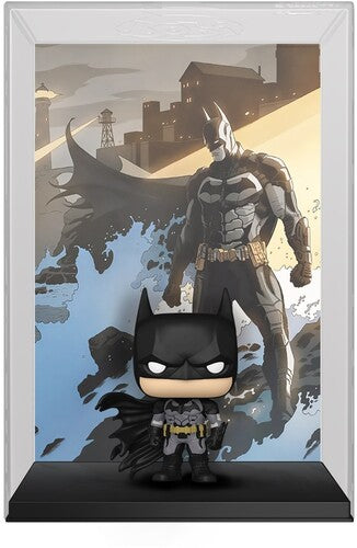 Pop Comic Cover With Case Dc Batman - Pop Comic Cover With Case Dc Batman Arkham Uv - Collectibles