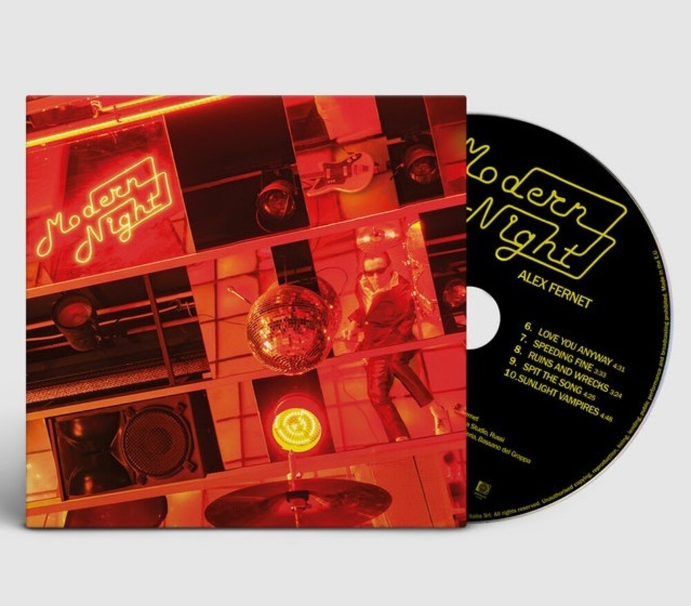 the album cover for Alex Fernet - Modern Night (Ita)