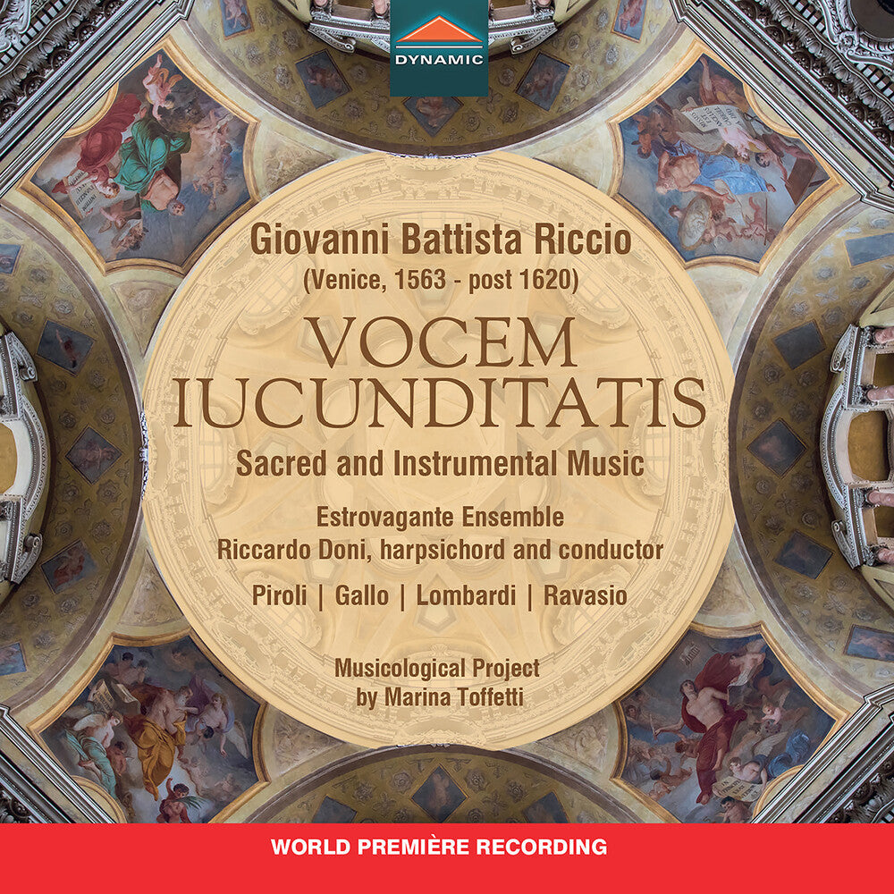 Giovanni Battista Riccio: Vocem Iucunditatis Music CD