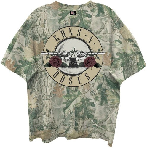Guns N Roses Bullet T-shirt Giant Large Camo - Guns N Roses Bullet T-shirt Giant Large Camo - Apparel