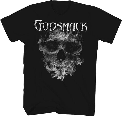 Godsmack Smoking Skull T-shirt 3x Large Black - Godsmack Smoking Skull T-shirt 3x Large Black - Apparel