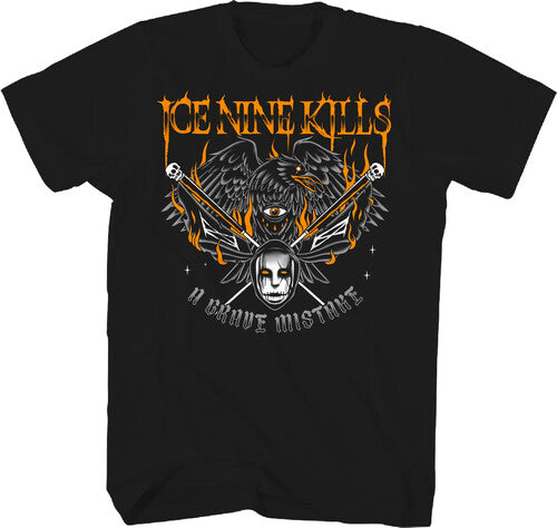 Ice Nine Kills Grave Mistake T-shirt 1x Large Blk - Ice Nine Kills Grave Mistake T-shirt 1x Large Blk - Apparel