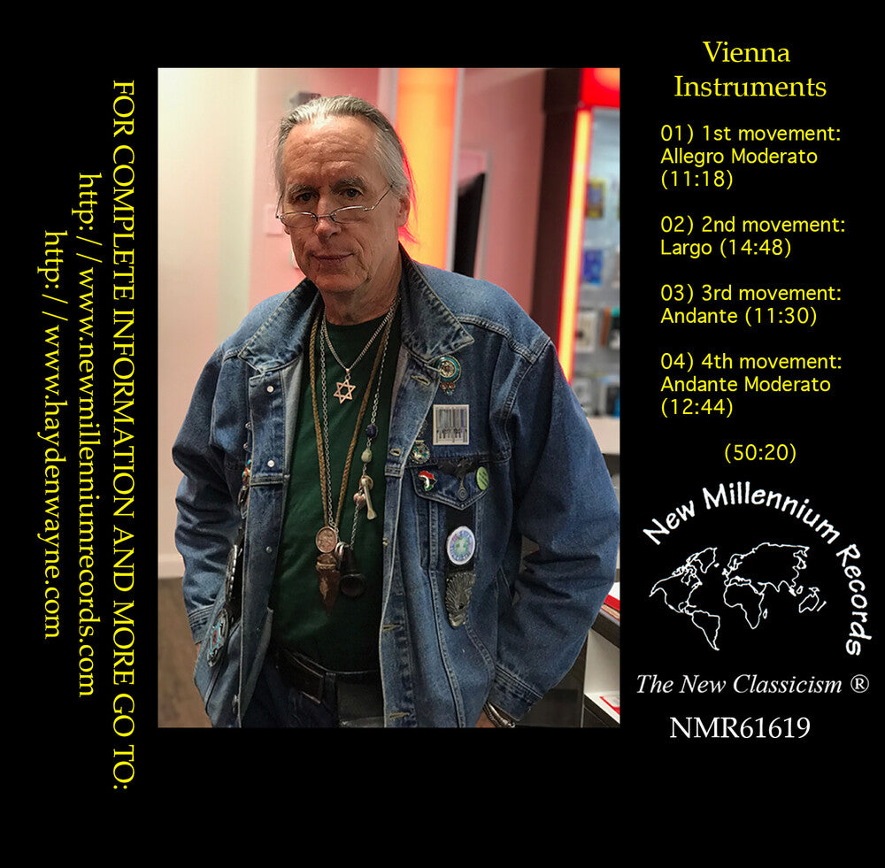 the album cover for Hayden Wayne - Symphony #12-Auctoritas