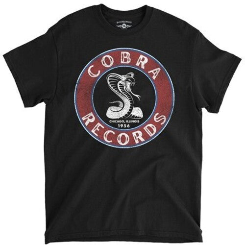 Cobra Records Snake T-shirt Black 2xl - Cobra Records Snake T-shirt Black 2xl - Apparel