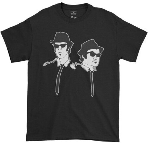 Blues Brothers Silhouette T-shirt Black 2xl - Blues Brothers Silhouette T-shirt Black 2xl - Apparel