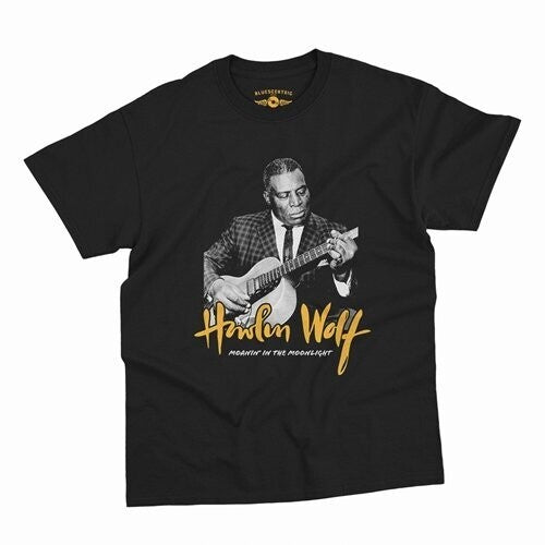 Howlin Wolf Moanin Moonlight T-shirt Black Medium - Howlin Wolf Moanin Moonlight T-shirt Black Medium - Apparel