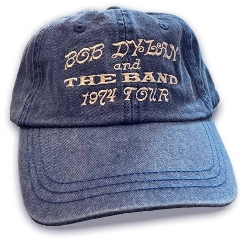 Bob Dylan 1974 Tour Ltd Ed Hat - Pigment Dyed Blue - Bob Dylan 1974 Tour Ltd Ed Hat - Pigment Dyed Blue - Apparel