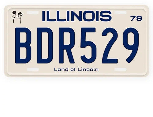 Blues Brothers Official Bluesmobile License Plate - Blues Brothers Official Bluesmobile License Plate - Novelties