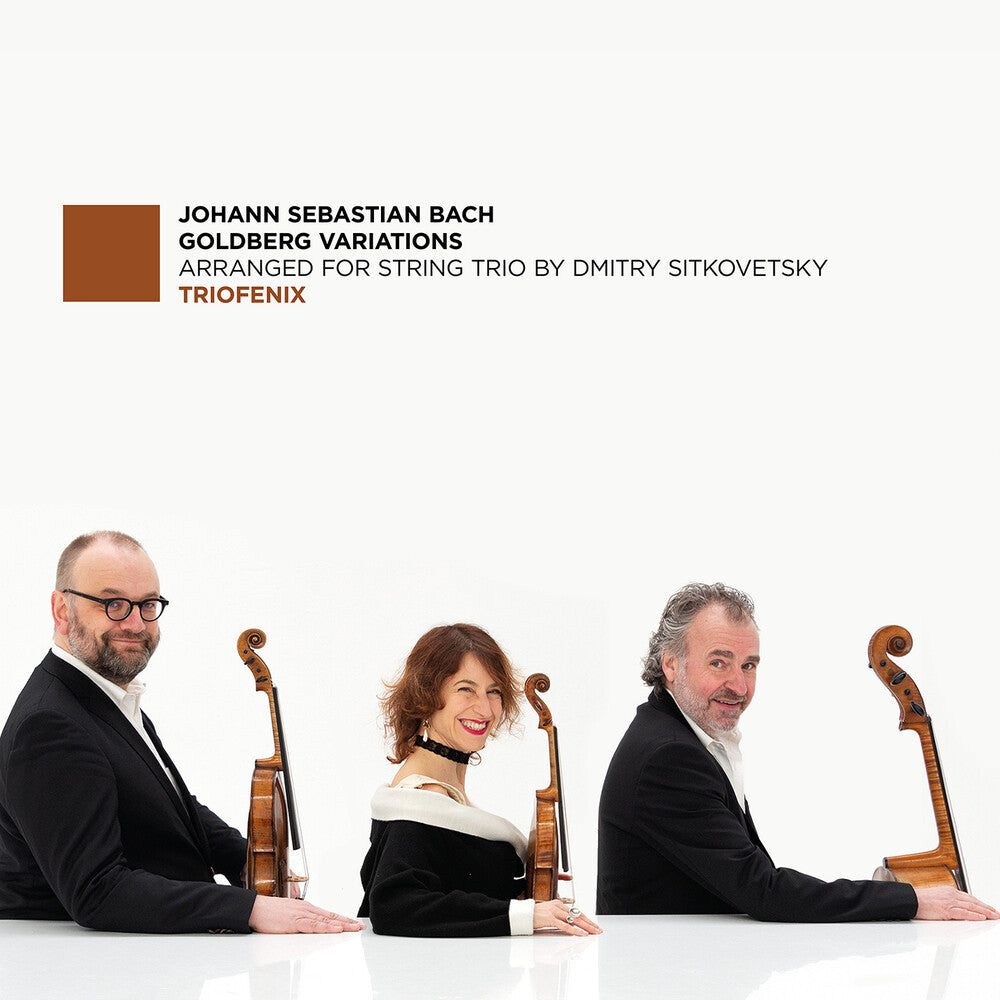 Goldberg Variations (Arr. For String Trio By Dmitr Music CD