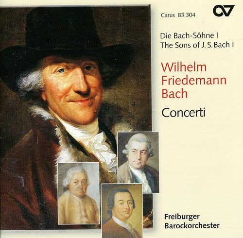 the album cover for W.F. BACH - Sons of Bach 1