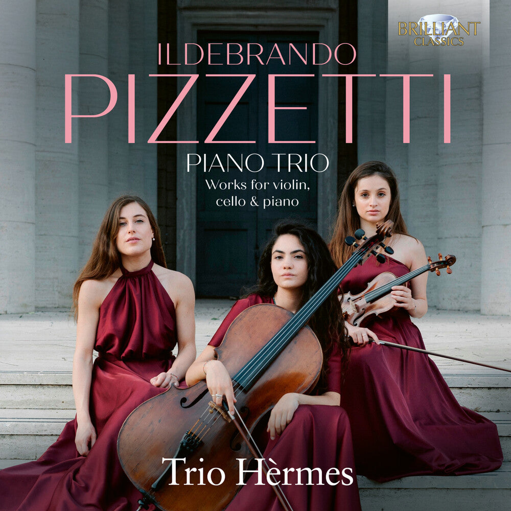 Pizzetti: Pno Trio Works For Violin Cello & Piano Music CD
