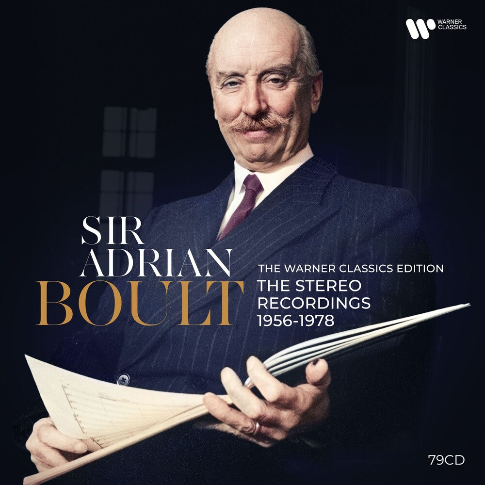 the album cover for Sir Boult Adrian - Complete Stereo Recordings On Warner Classics