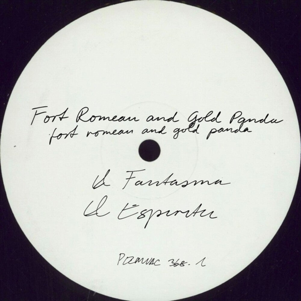 the album cover for Fort Romeau / Gold Panda - Fantasma / Espiritu (Ep)