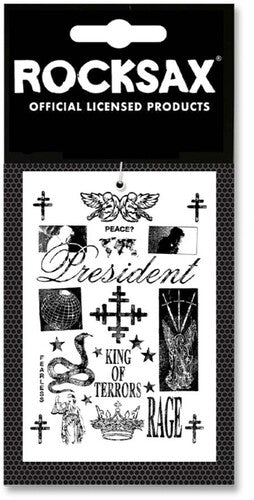 Rocksax President King Of Terrors White Air Frshnr - Rocksax President King Of Terrors White Air Frshnr - Special Products
