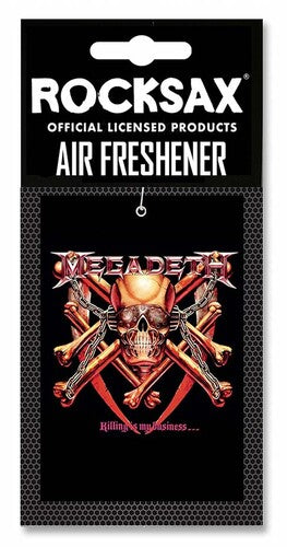 Rocksax Megadeth Killing Is My Business Air Frshnr - Rocksax Megadeth Killing Is My Business Air Frshnr - Special Products