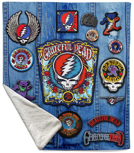 Rocksax Grateful Dead Blnk Battle Vest 50x60 - Rocksax Grateful Dead Blnk Battle Vest 50x60 - Special Products