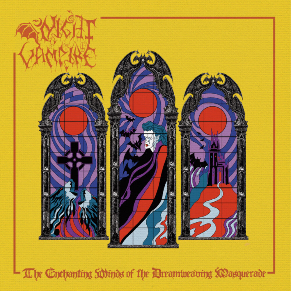 the album cover for Night Of The Vampire - Enchanting Winds Of The Dreamweaving Masquerade