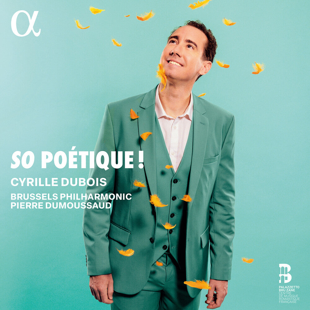 the album cover for Cyrille Dubois - So Poetique!