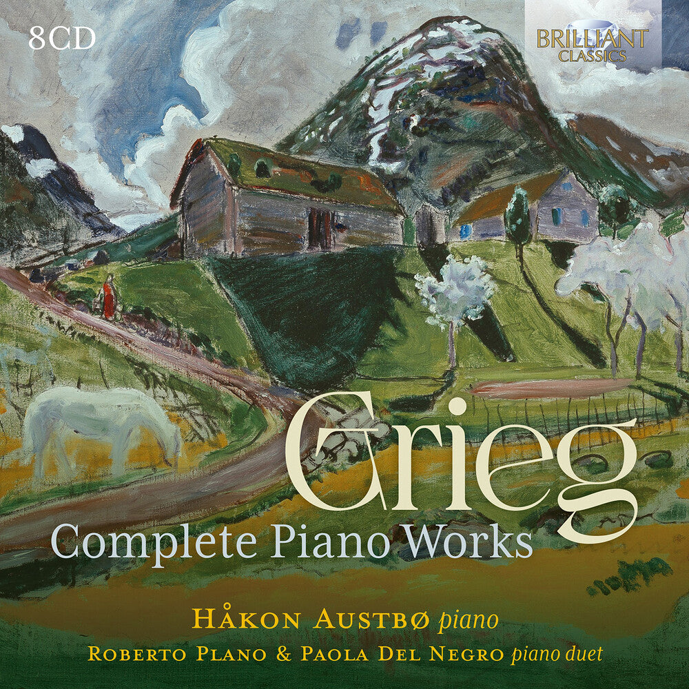 Grieg: Complete Piano Works Music CD