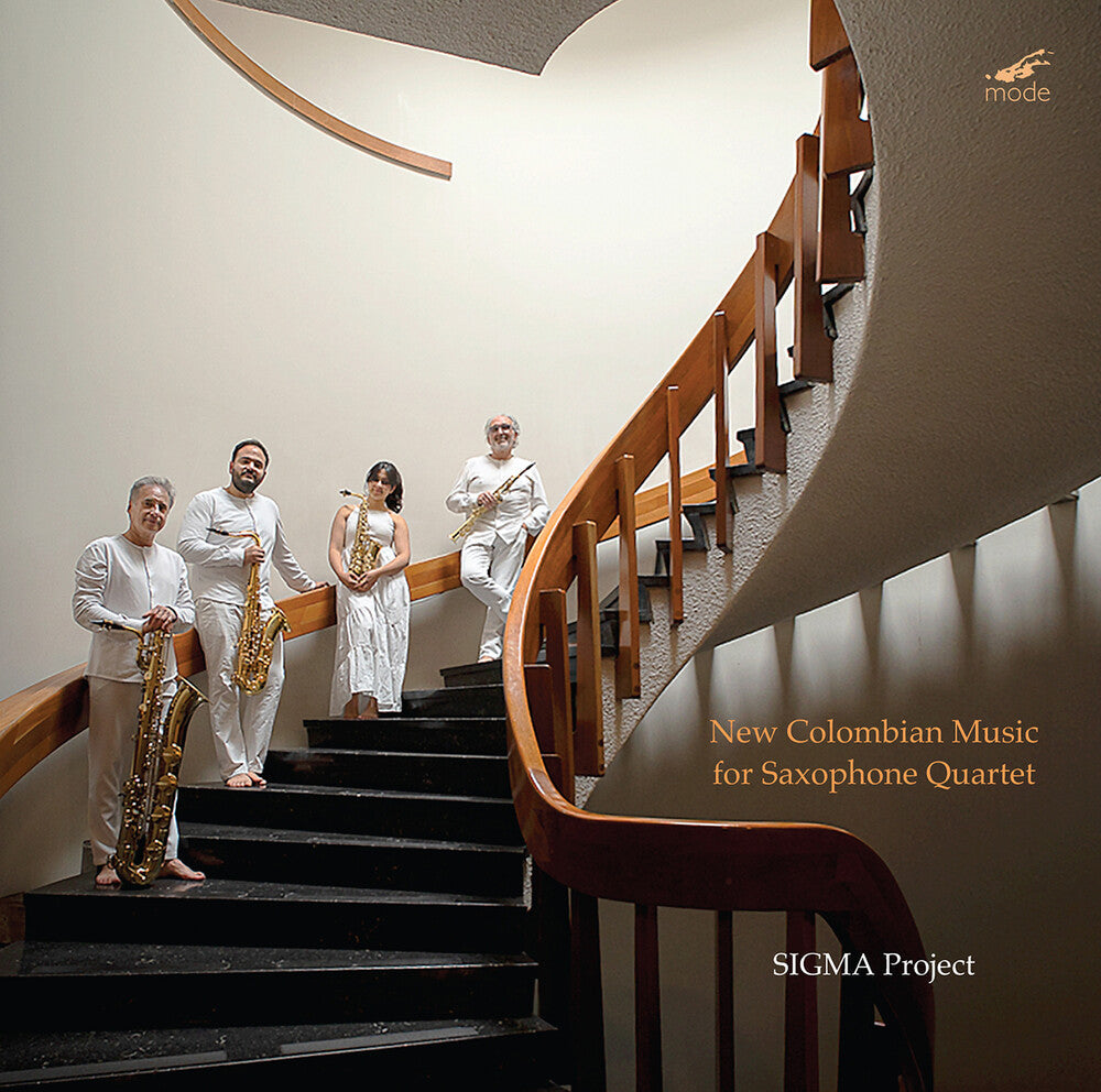 New Colombian Music For Saxophone Qrt Music CD
