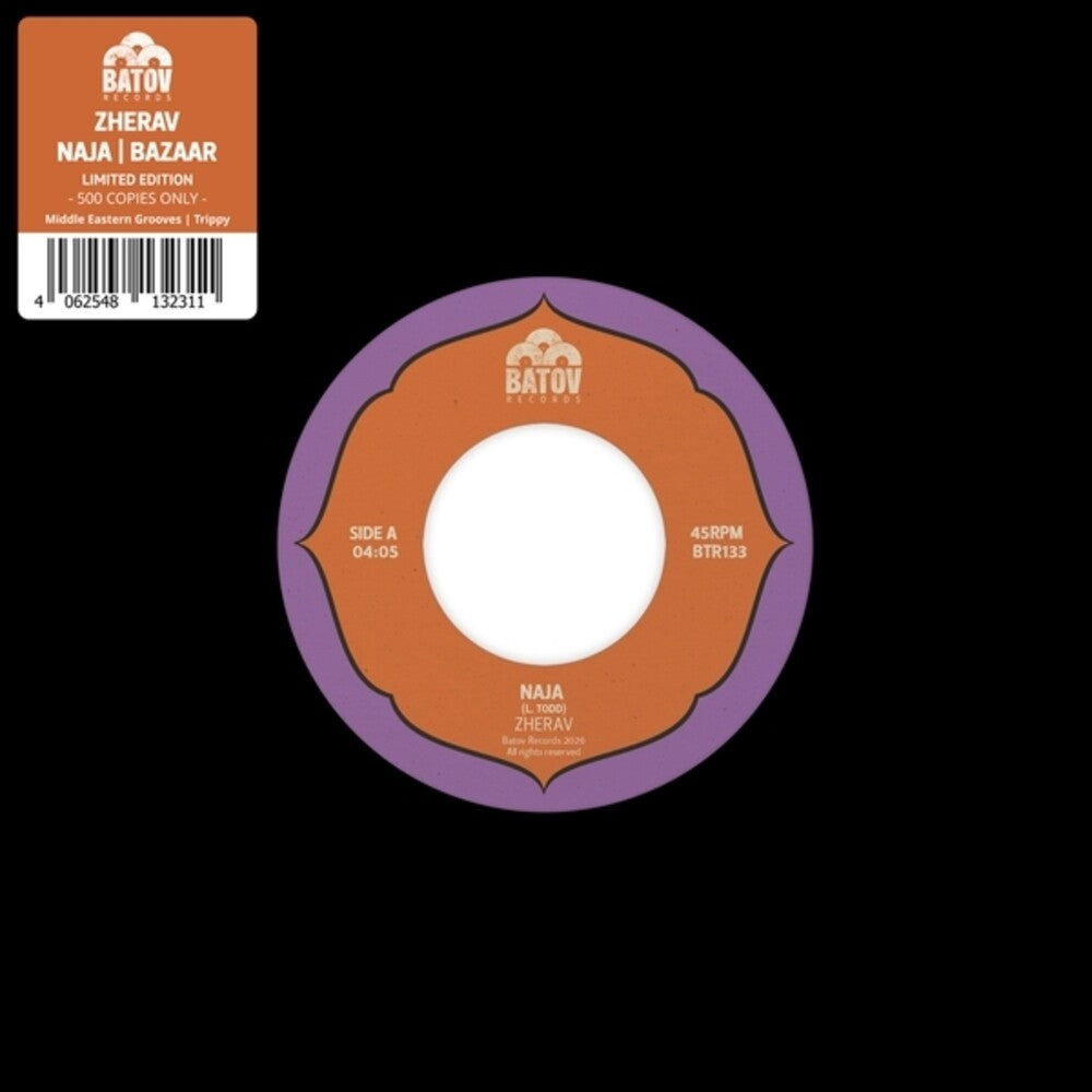 the album cover for Zherav - Naja / Bazaar (Uk)