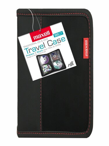 Maxell 197298 Cd/dvd 96 Disc Zipper Case Black - Maxell 197298 Cd/dvd 96 Disc Zipper Case Black - Nylon Carrying Case