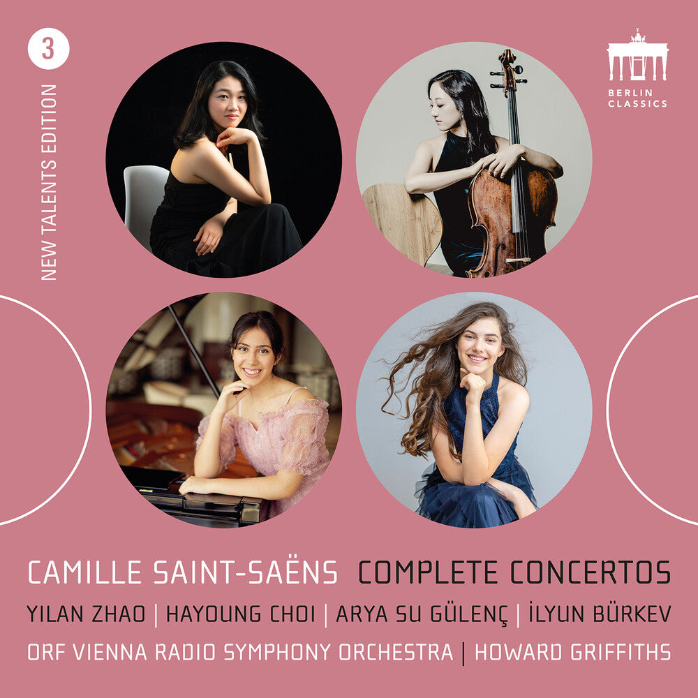 Pre-Order: Saint-Saens: Complete Cons Vol. 3 Music CD