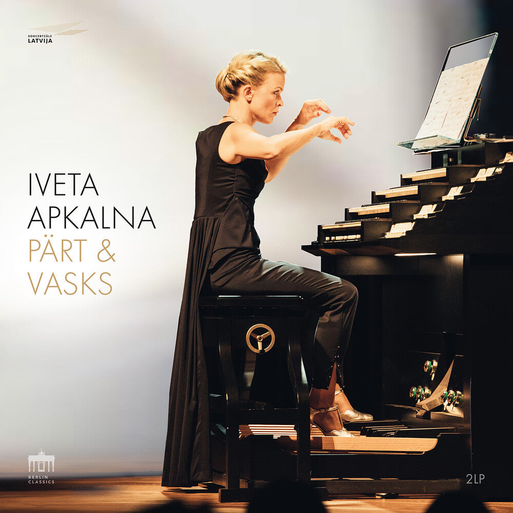 the album cover for Iveta Apkalna - Part & Vasks