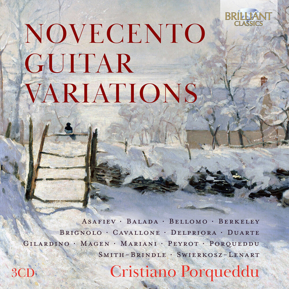 Novecento Guitar Variations Music CD