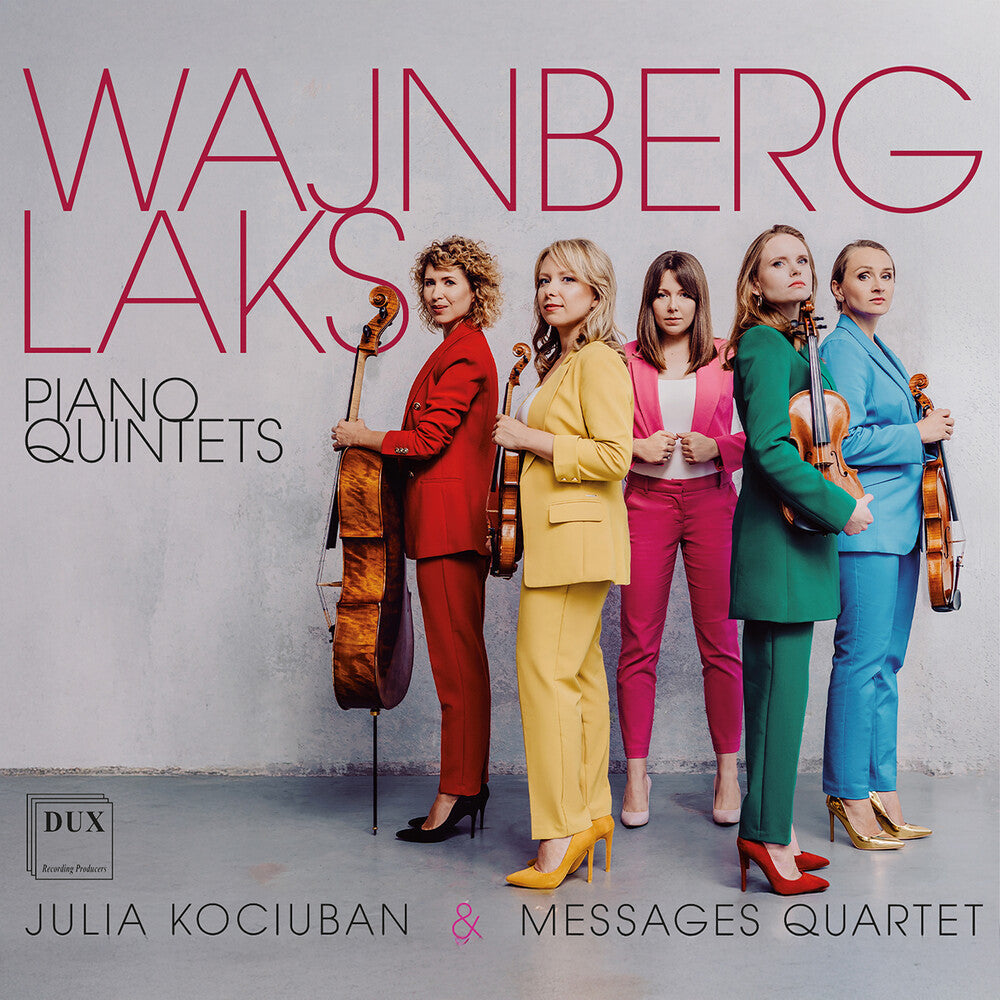 Weinberg & Laks: Pno Quintets Music CD