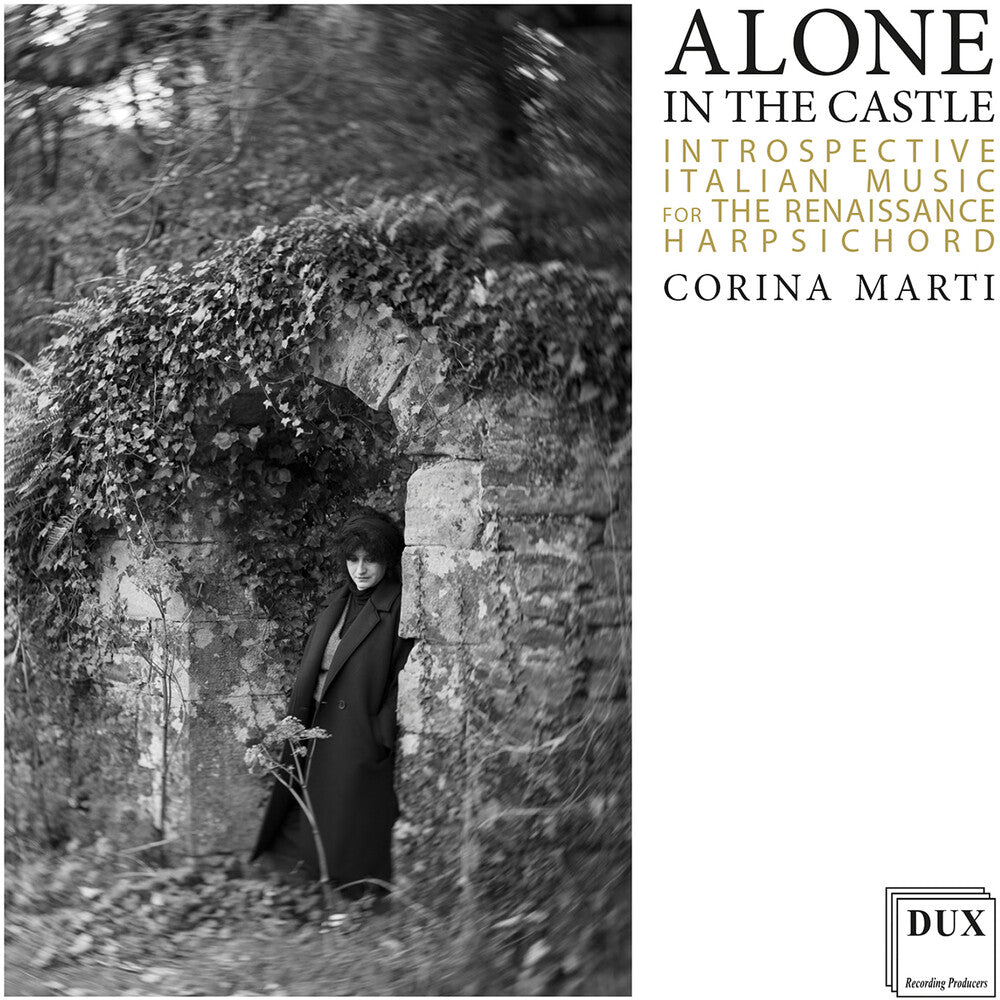 the album cover for Corina Marti - Alone In The Castle - Introspective Italian Music